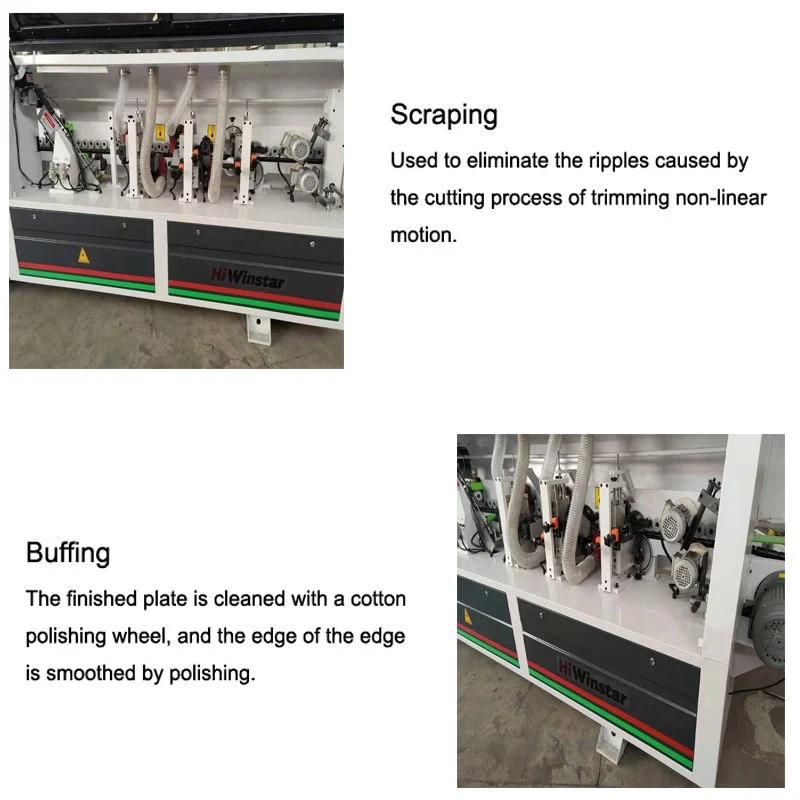 Hf400 Automatic Edge Banding PVC MDF PUR Automatic Edge Bander Machine Acrylic Edge Banding Machine for Wood