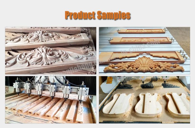 CNC Router Engraving Machine for Wood, MDF, Aluminum, Plastic, Multi Spindle CNC Router