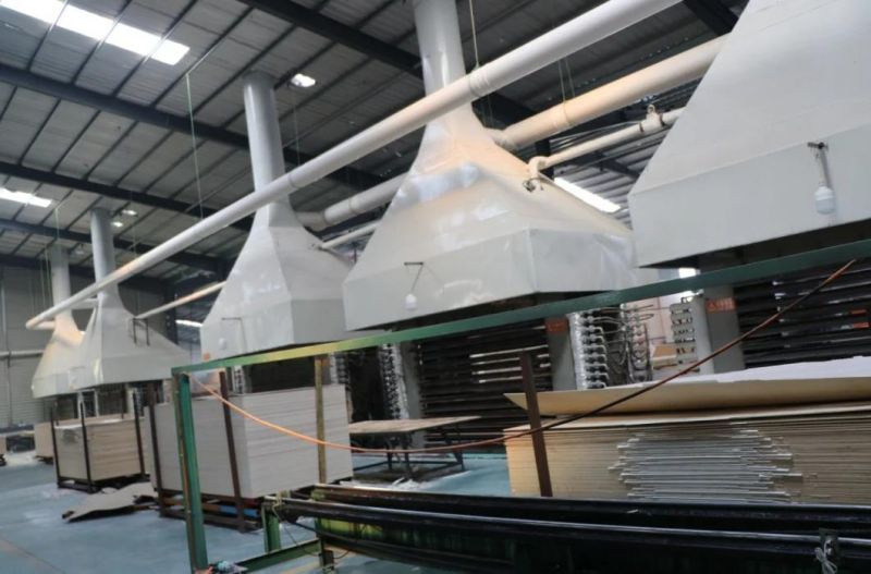 Short Cycle Melamine Laminating Hot Press Machine for Plywood