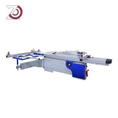 Sliding Table Panel Saw with Manual Lifting &amp; Angle Tilting