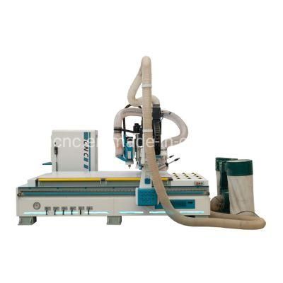 Automatic Wood Carving Machine Linear 12 Tools Woodworking CNC Router for Furnitures