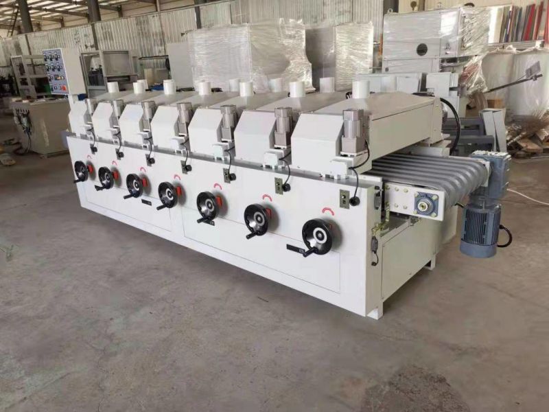 Wire Brush Drawing Sanding Machine Brushing Softwood and Hardwood Combined Sander Sanding Machine