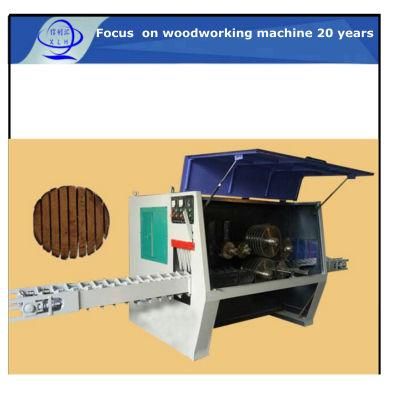 Multi Rip Circular Saw Log Cutting Machine for Processing Log Wood/ Plank and Round Log Wood Log Cutting Machine Timber Multi Rip Saw