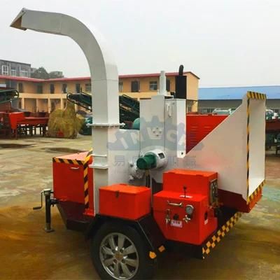 Gasoline Driving Wood Shredder Chipper Machine