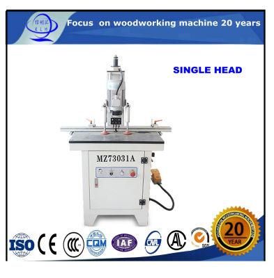 Single Head Vertical Hinge Drilling Machine for Woodworking/ Two Heads/ Four Heads Hinge Drilling Machine for Cabinets Small Wood Hole Making
