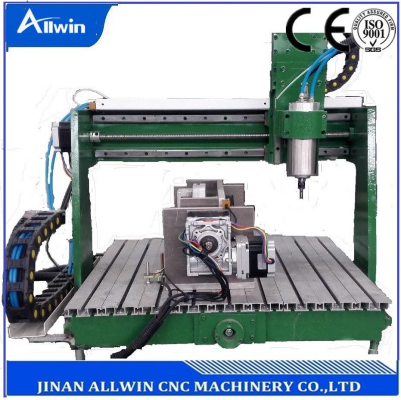 400X400mm Atc 5 Axis Metal CNC Router Machine with Impeller