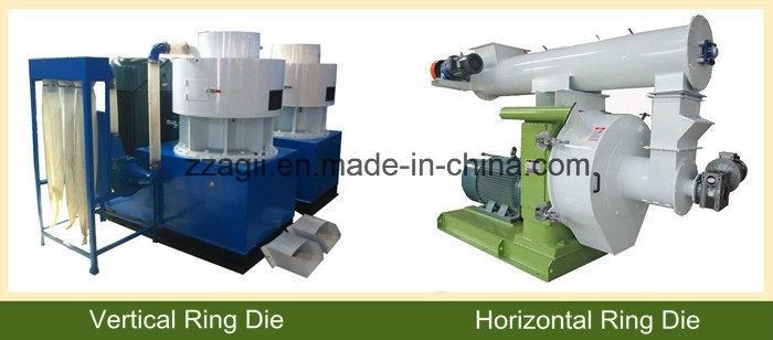 Horizontal Ring Die Biomass Wood Pellet Granulating Machine for Sale