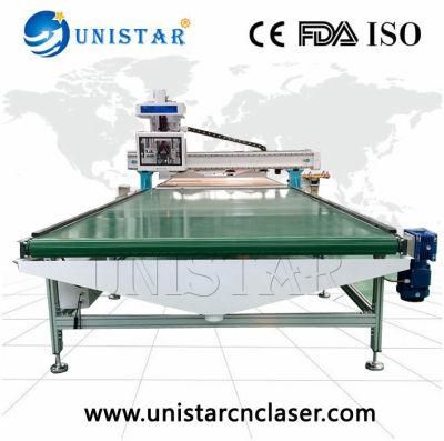 Automatic Feeding Loading and Unloading Atc CNC Router Furniture for Panel Furniture