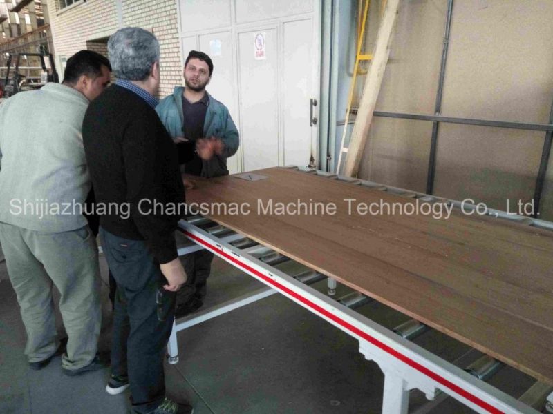 Conveyor Belt Type High Frequency Edge Gluing Board Press Hfeg-5280c-CH