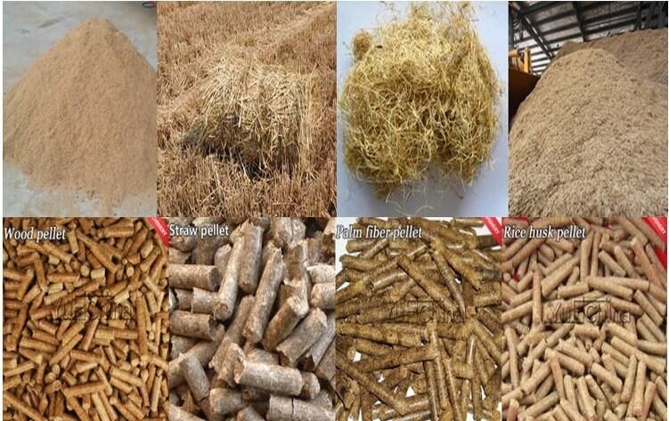 Yf550 Biomass Ring Die Wood Pellet Machine