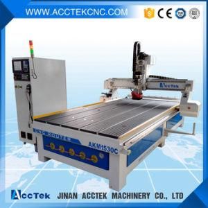 Big Size CNC Router Automatic Tool Changer Ability