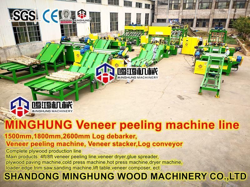 New CNC Veneer Peeling Machine for Woodworking Machinery