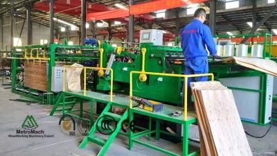 Woodworking Plywood Core Veneer Automatic Composer Jointer Machine