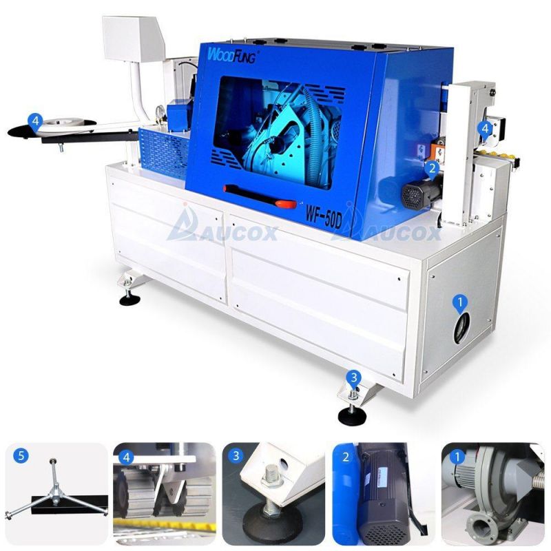 Woodworking Machinery PVC Edge Banding Machine Tape MDF Edge Bander