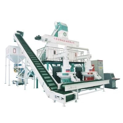 Capacity 3-4t/H Biomass Wood Pellet Equipment Production Line