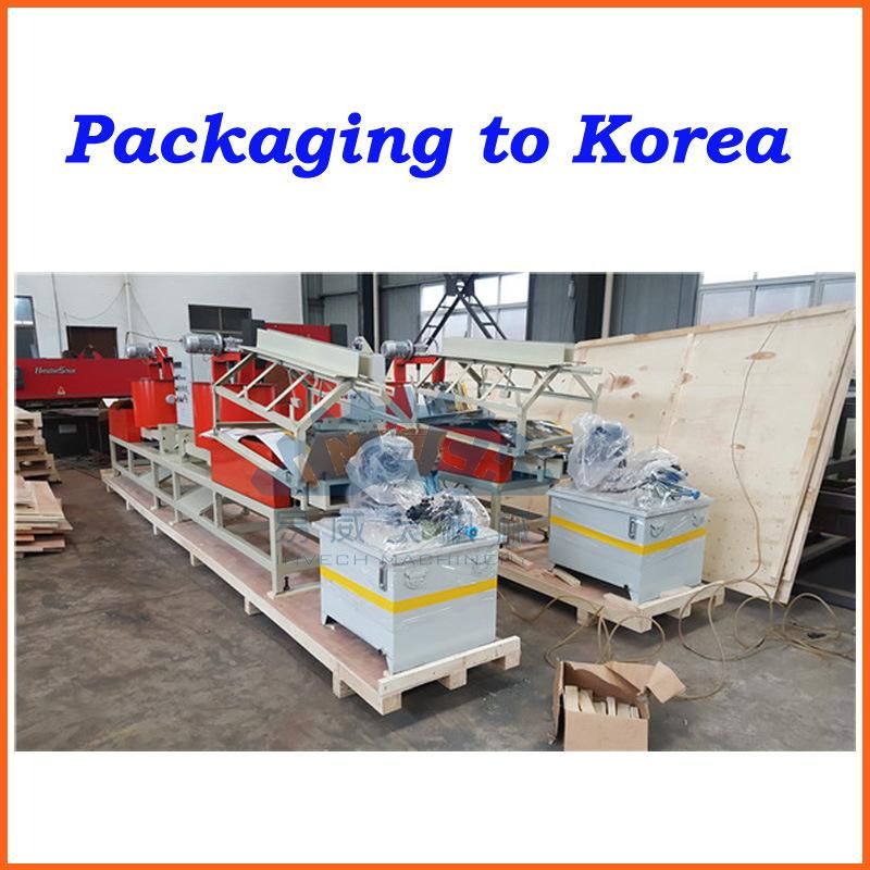 European Standard Wood Chips Block Hot Pressing Machine