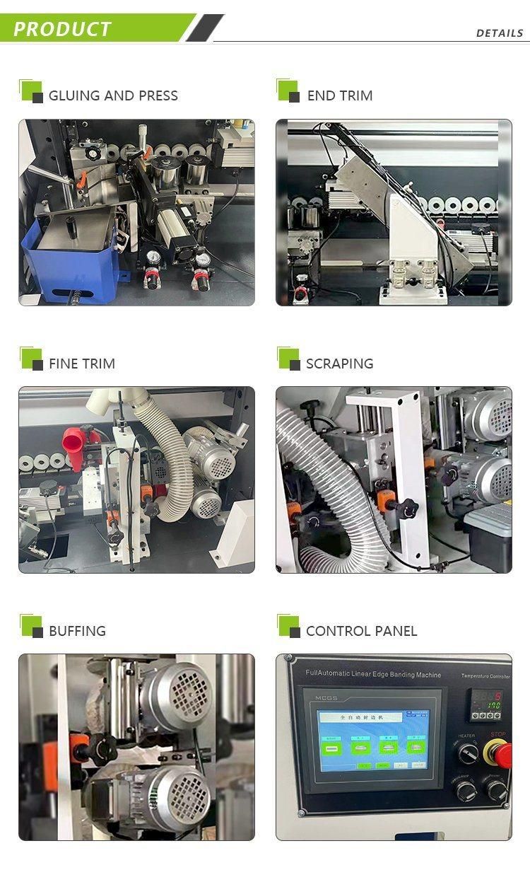 PVC Wood Full Automatic Edge Banding Machine