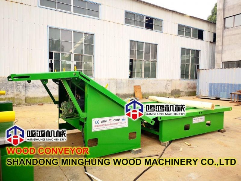 Wood Log Feeding Machine for Veneer Peeling Machine