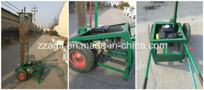 Gasoline Engine Chainsaw Wood Slasher Timber Cutting Machine