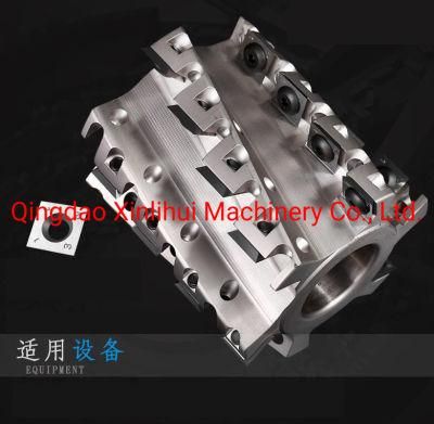 Factory Woodworking Abandoned Spiral Cutter Head Modified Woodworking Spiral Planer Heavy Cutting Light Cutting Carbide Planer