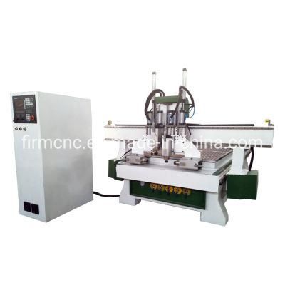 4 Heads Engraving Cutting Furniture Industry Machine Atc CNC Drilling Cutting Machine