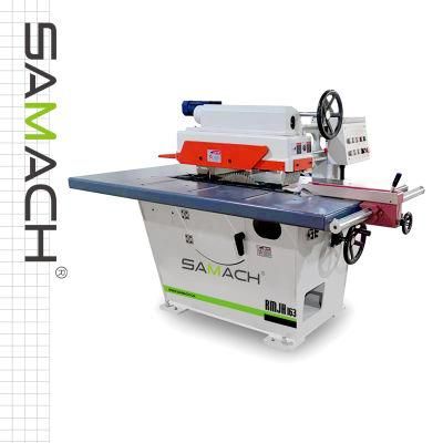 High Quality Solid Wood Rip Saw Single Chip Slitting Machine