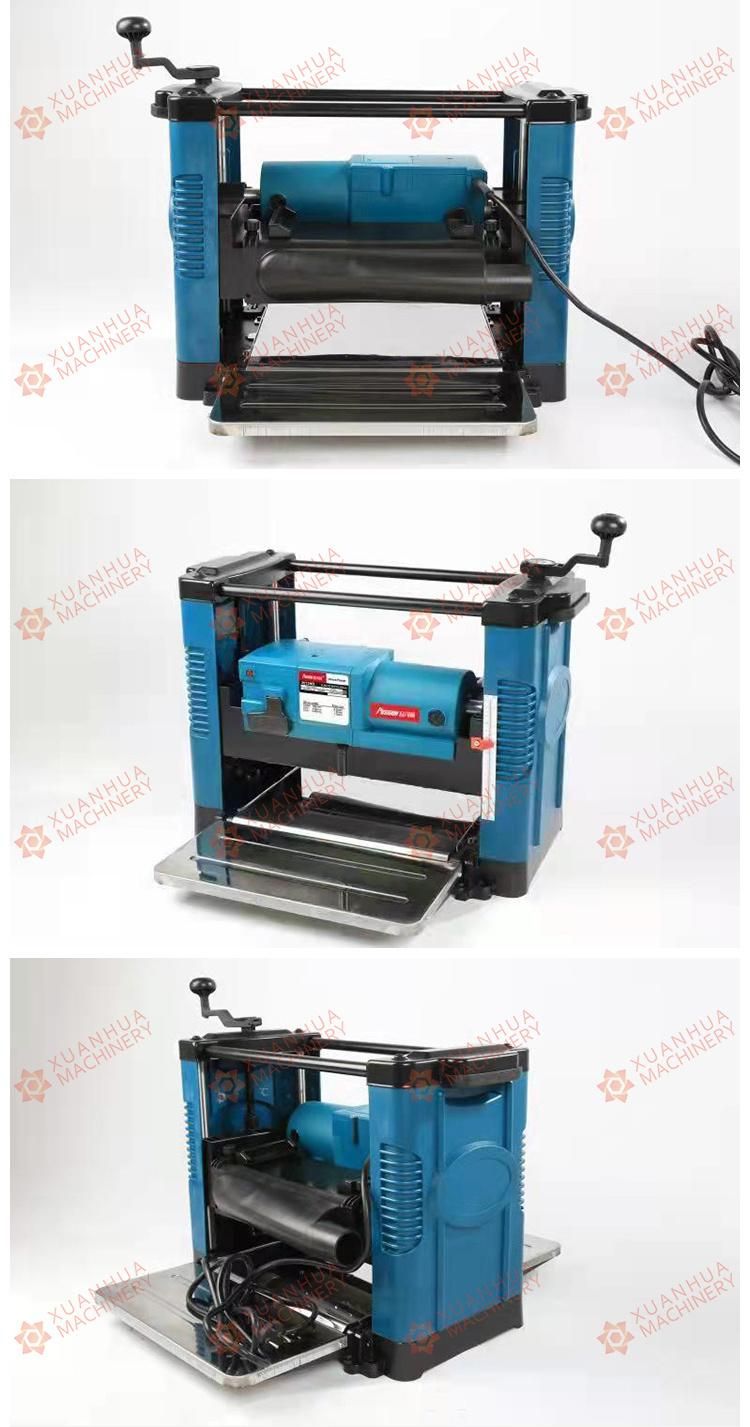 12 Inch Portable Planer Thicknesser Single Speed Benchtop Thickness Planer