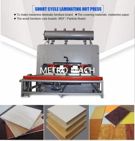 1400t Short Cycle Lamination Hot Press Machine