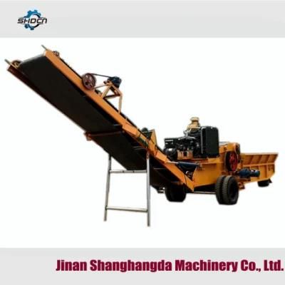 High Capacity Drum Type Wood Branches Crushing/ Wood Chipper