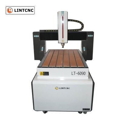 Aluminum MDF PVC Soft Metal Stone Plywood Cutting Engraving Machine / 6090 Wood CNC Router
