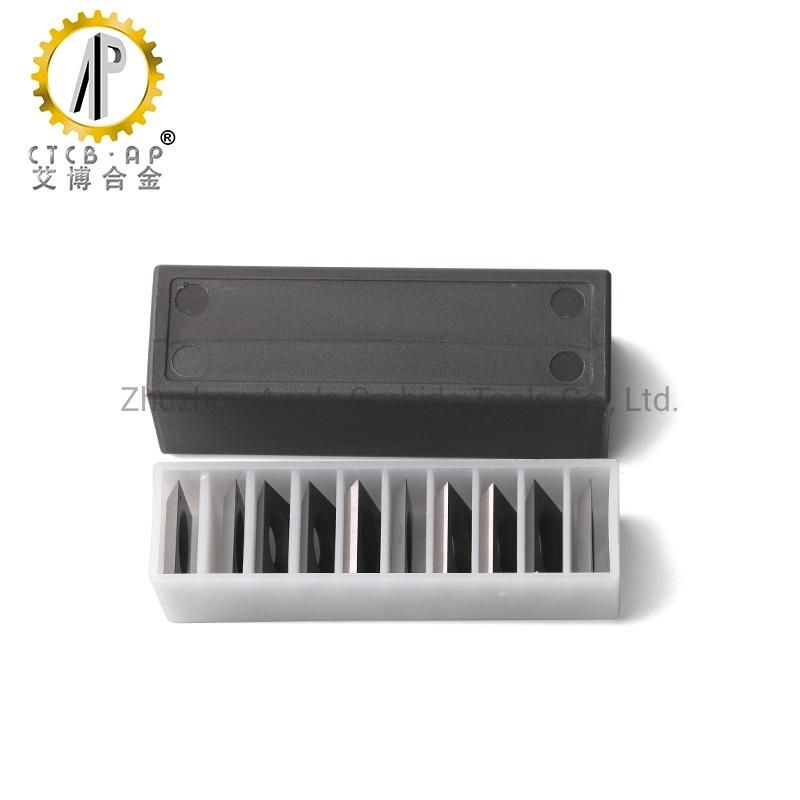 Square Carbide Inserts Cutters With Radius Face For Woodworking Spiral/Helical Planer Cutter