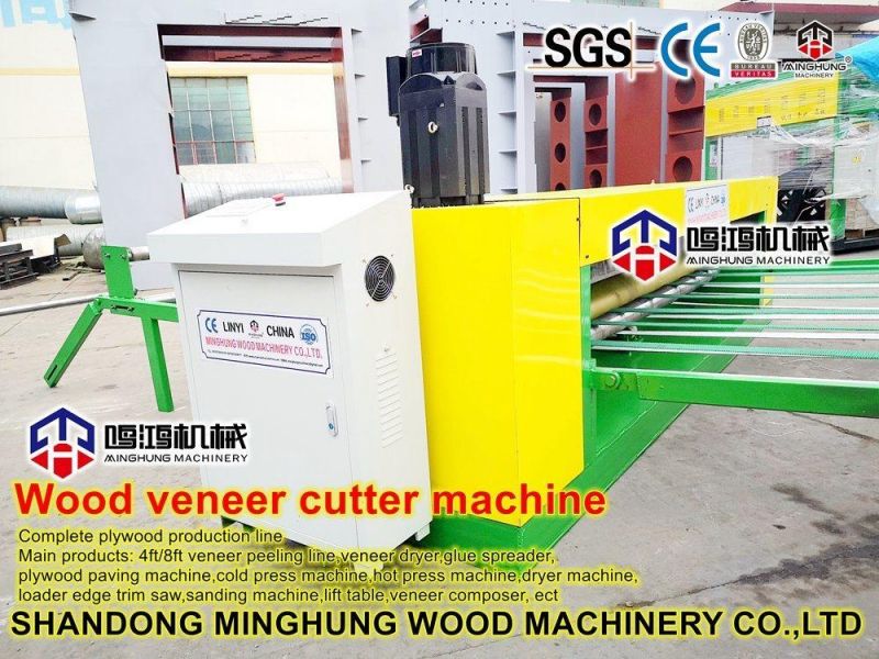 Veneer Peeling Lathe with Cutting Machine