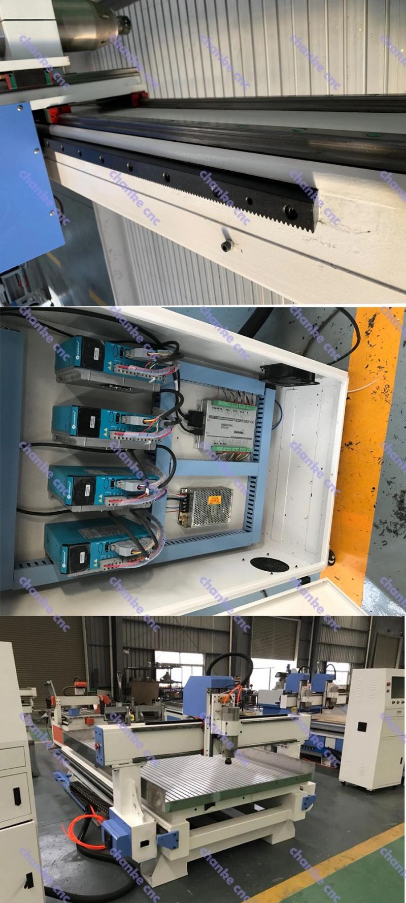 Wood CNC Milling Cutting Engraving Machine for Adverting Indurstiral Signs Catfs Work