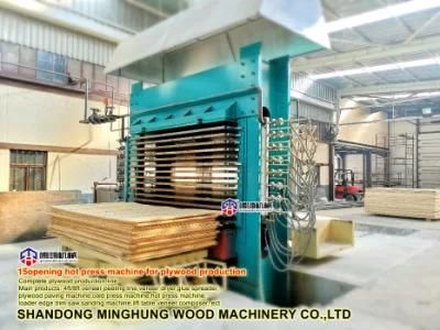 Woodworking Plywood Hot Press Machine with Good Quality