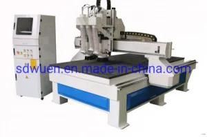 Woodworking CNC Router of 3 Kinds of Tool for Wood Carving and Panel Furniture