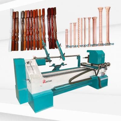 Full Automatic Multifunction Wood Turning Lathe Machine for Furniture-Chair-Legs