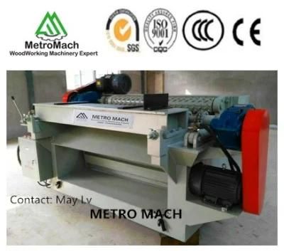 Automatic CNC 4FT Plywood Core Veneer Peeling and Clipping Lathe Machine
