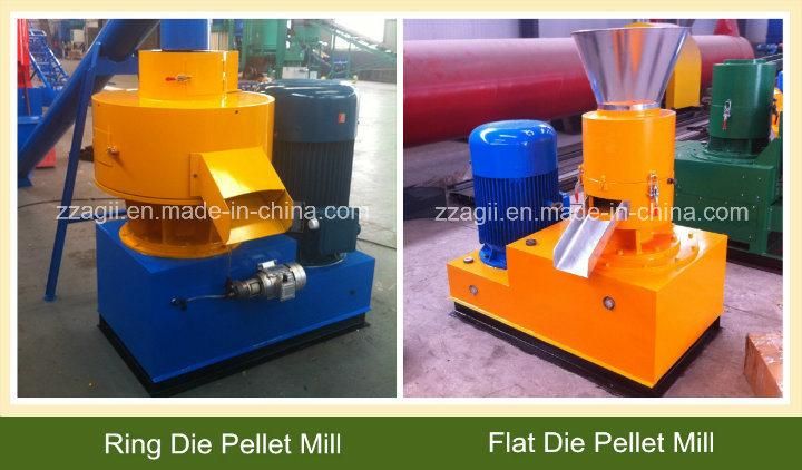 Kaf 250 Flat Die Wood Pellet Press Pellet Mill Wood Pelletizer