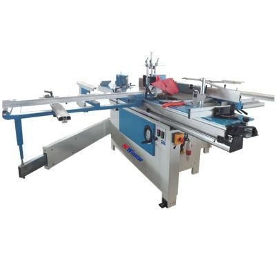 Ml410 Horizontal Combination Woodworking Machine Sawing Planer Mortising Multi Functional Wood Combined Machine