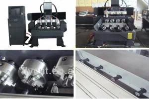 CNC Flat-Rotary Multi-Heads Engraver, Can Router