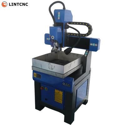 4040 6060 Cast Iron CNC Machine 1.5kw 2.2kw 3.0kw Spindle CNC Cutting Machine for Aluminum Metal Wood with Water Tank