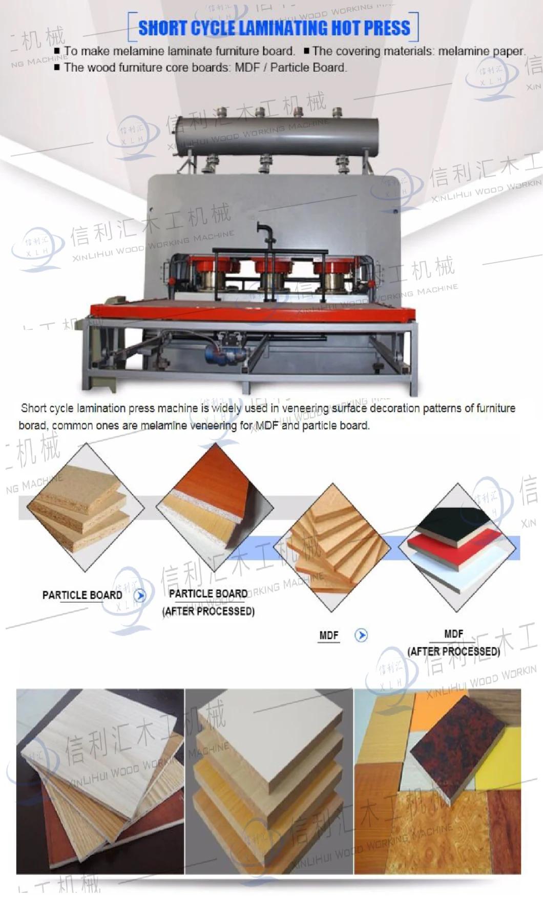 MDF Manufacturing Machine, Hot Press Machine of The MDF Sheet, Hot Press Elimination Machine, Building Material Making Machinery Clean Room Panels Used