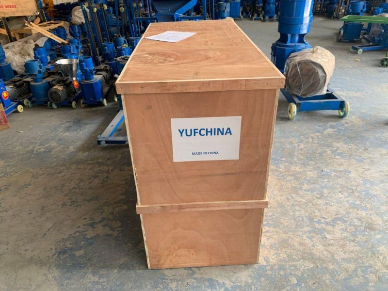Smallest Model Sawdust / Feed Flat Die Pellet Machine From Yufchina