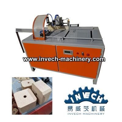 Pallet Leg Block Cutting Machine with Ippc Stamp