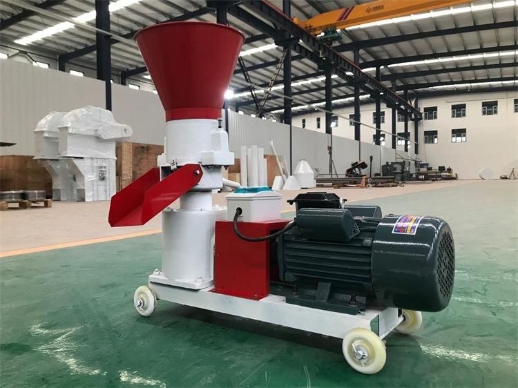 Flat Die Wood Pellet Mill Wood Pellet Making Machine with CE