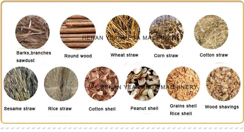 Continuously Wood Chips Rice Husk Peanut Shell Charcoal Carbonization Furnace