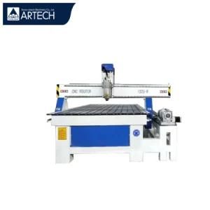 3D Furniture Wood Carving Machine 4 Axis CNC Router