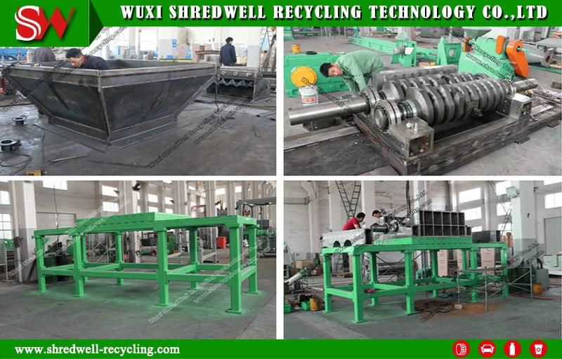 Automatic Old Wood Crushing Equipment for Shredding Waste Wood