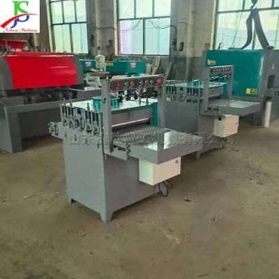 Jiesheng Brand Full-Automation Fine Wood Board Woodworking Sawmill Edger Trimming Saw Machine