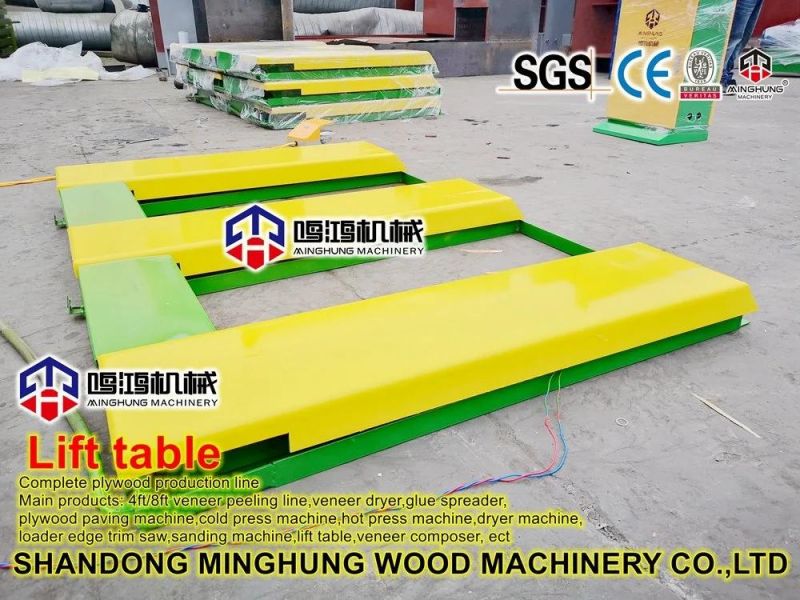 Hydraulic New Designed Lift Table for Plywood Machine